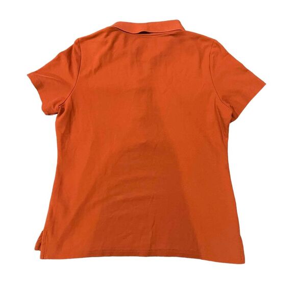 Michael Kors Short Sleeve Zippered Front Collared Polo Shirt Size Large - Picture 3 of 4